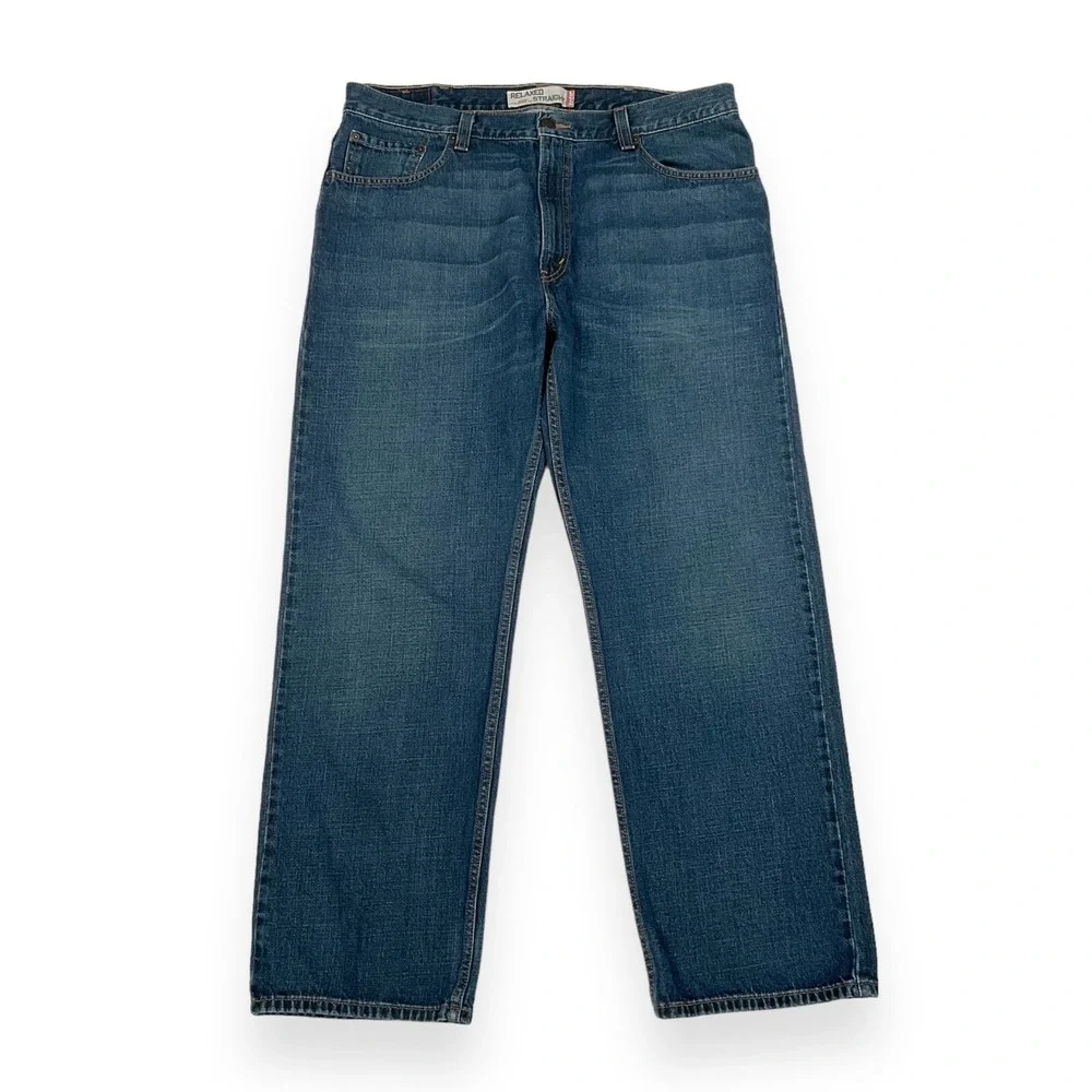 Levis Jeans Mens 40x32 (ACT 39x31.5) Blue 559 Relaxed Fit Denim Vintage